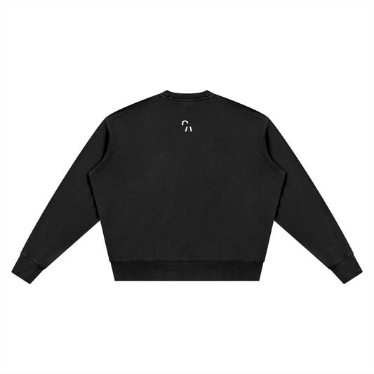 Dream And Dream Sweatshirt in Black, back