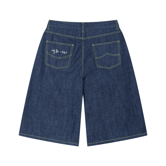 Got My Something Shorts in Jeans Blue, back