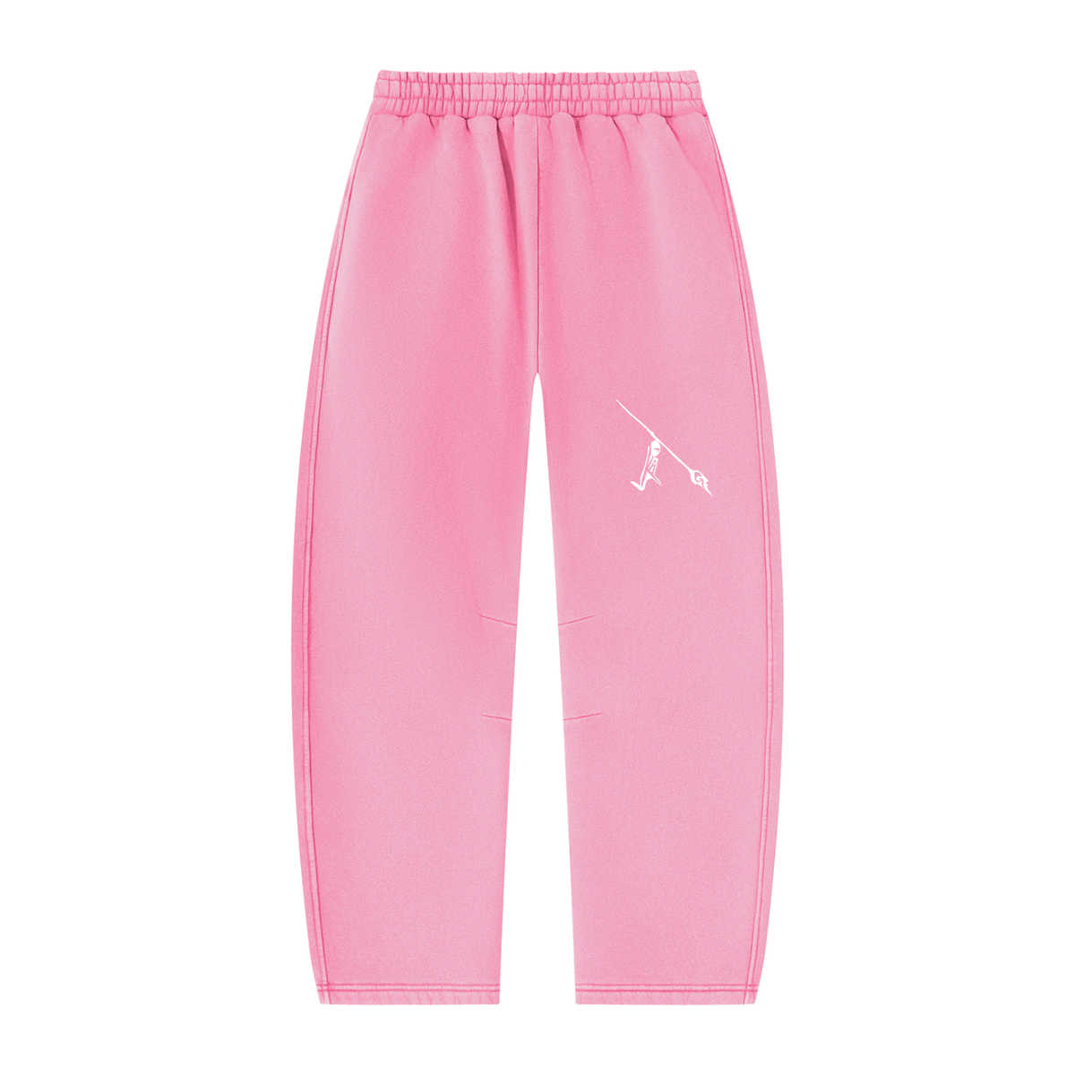Peace Of Mind Sweatpants in Pink, back