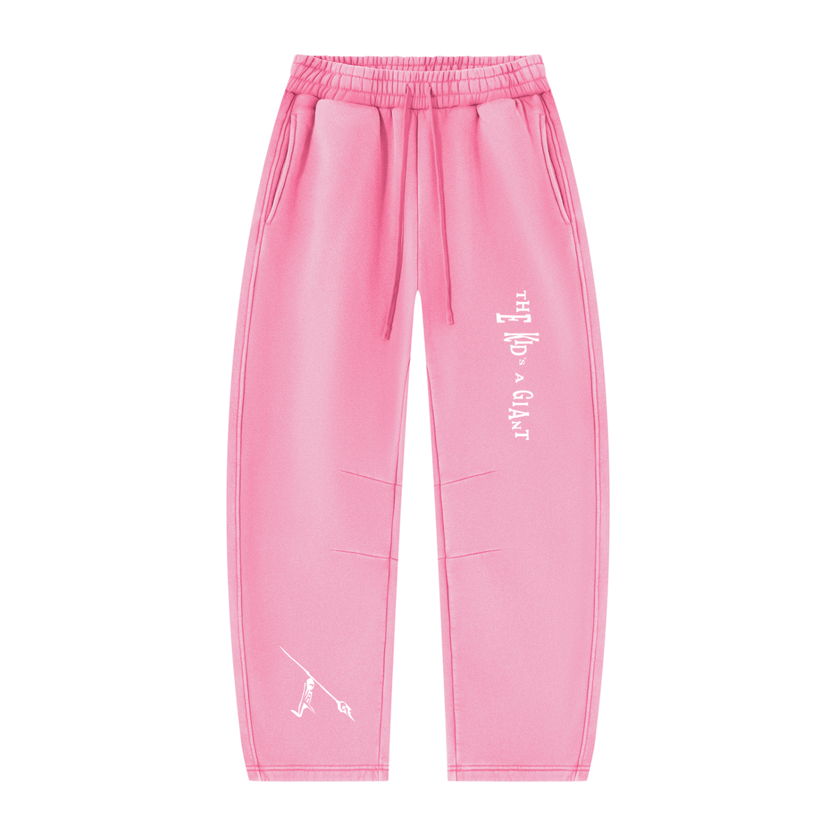 Peace Of Mind Sweatpants in Pink, front