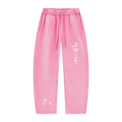 Peace Of Mind Sweatpants in Pink, front
