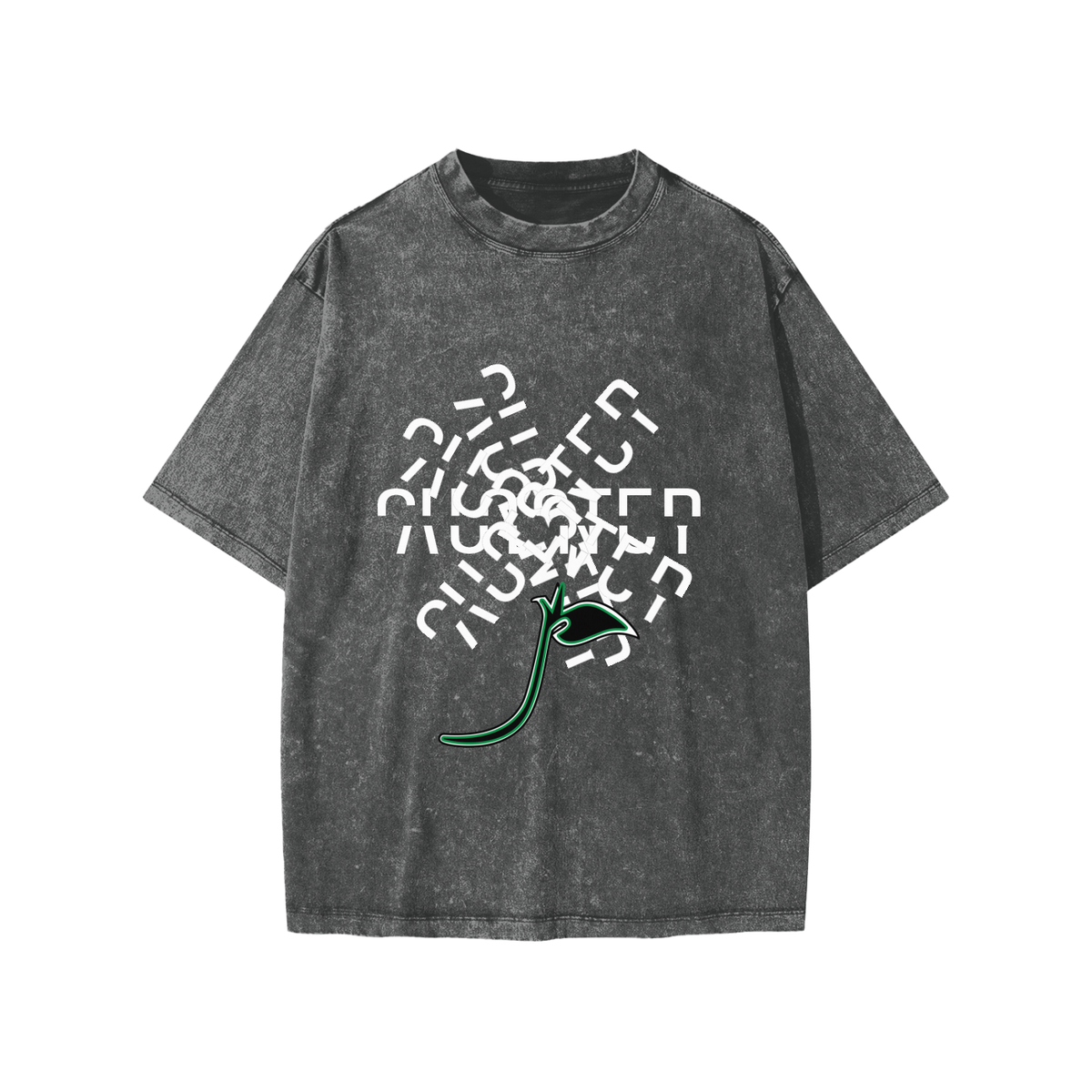 In The Shower For An Hour Kids Tee in Dark Gray, front