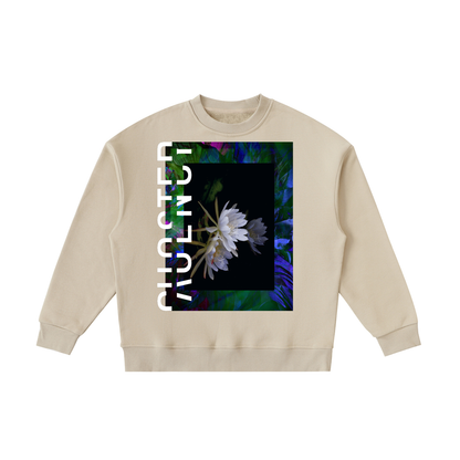 Regarde Bien Kids Crewneck in Khaki, front