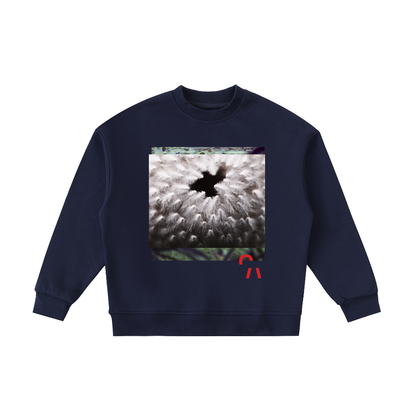 Milk + Honey Kids Crewneck in Navy Blue, front