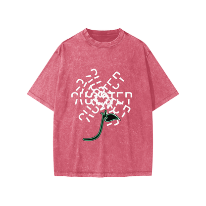 In The Shower For An Hour Kids Tee in Cherry Color, front