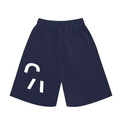 Sing This Song Kids Shorts in Navy Blue, back