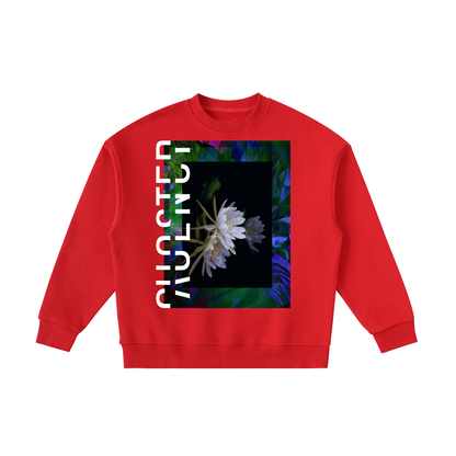 Regarde Bien Kids Crewneck in Red, front