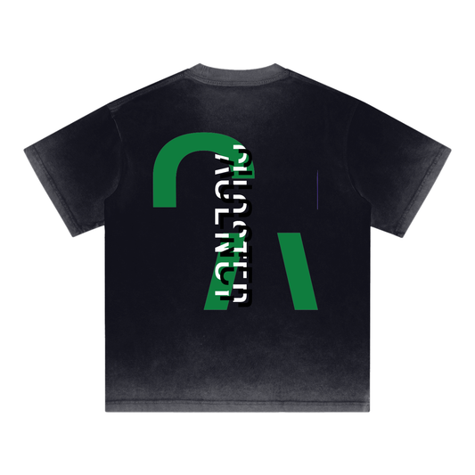 Twist My Ends Tee in Black
