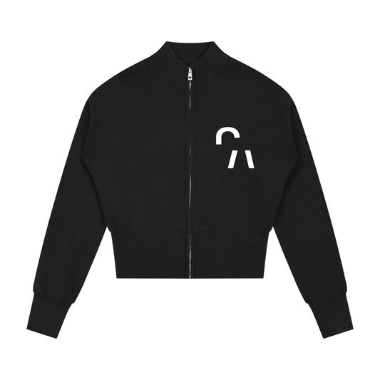 Heart Of Mine Cardigan in Black, front