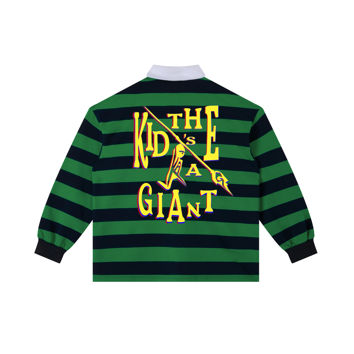 Green with Navy Blue