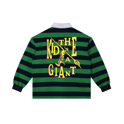 Green with Navy Blue