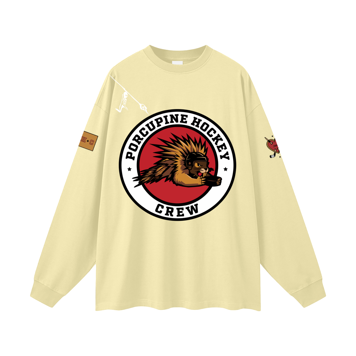 Shrugged Shoulders and Said Sleeve, Yellow, front
