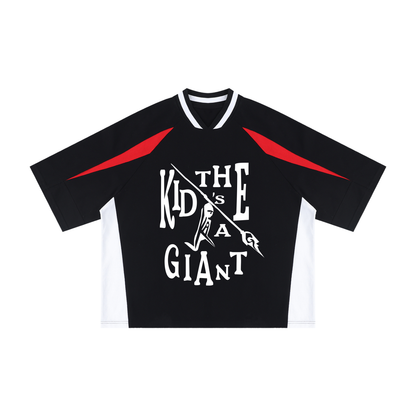 Black with Red