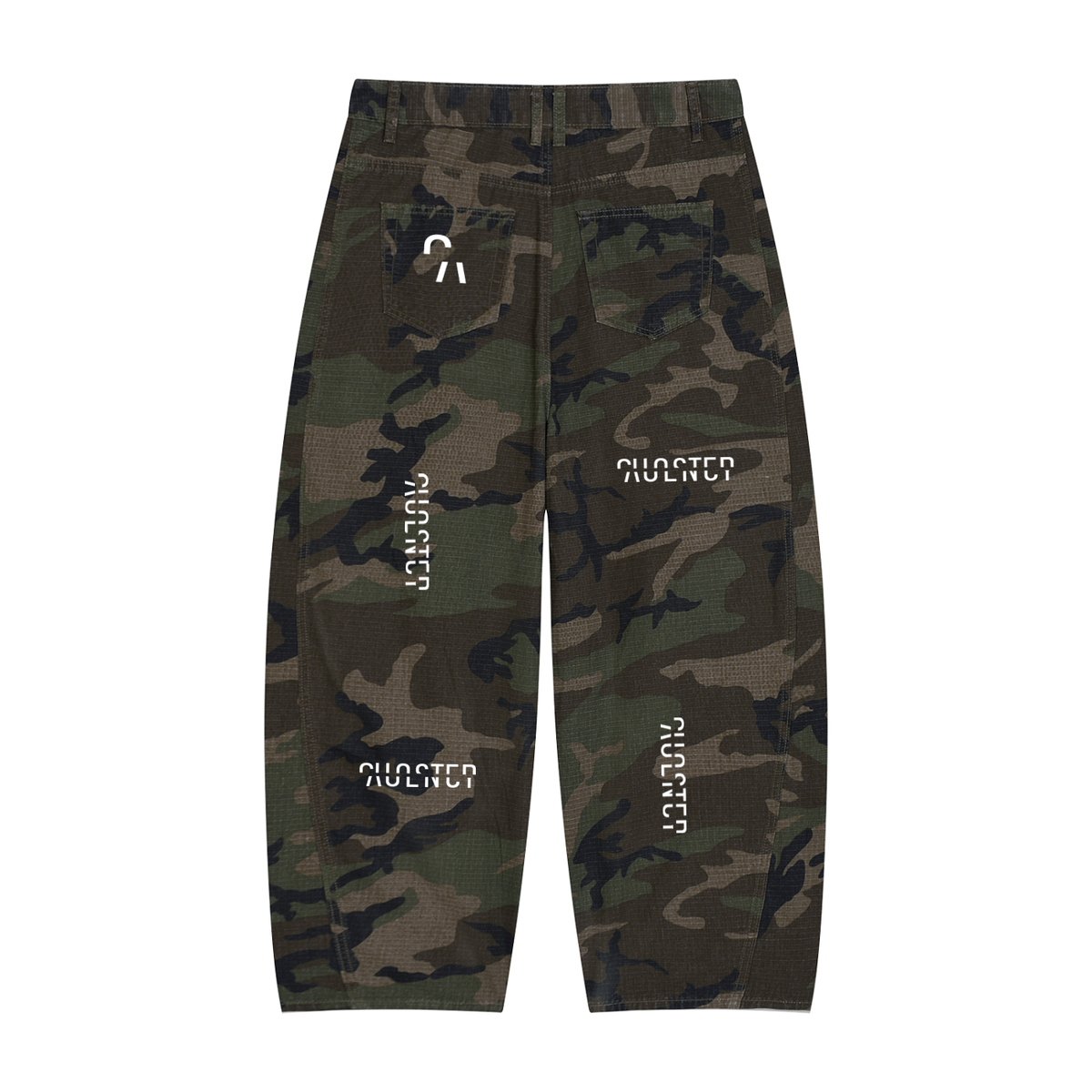 Fine.. Stay. Pants in Green Camo