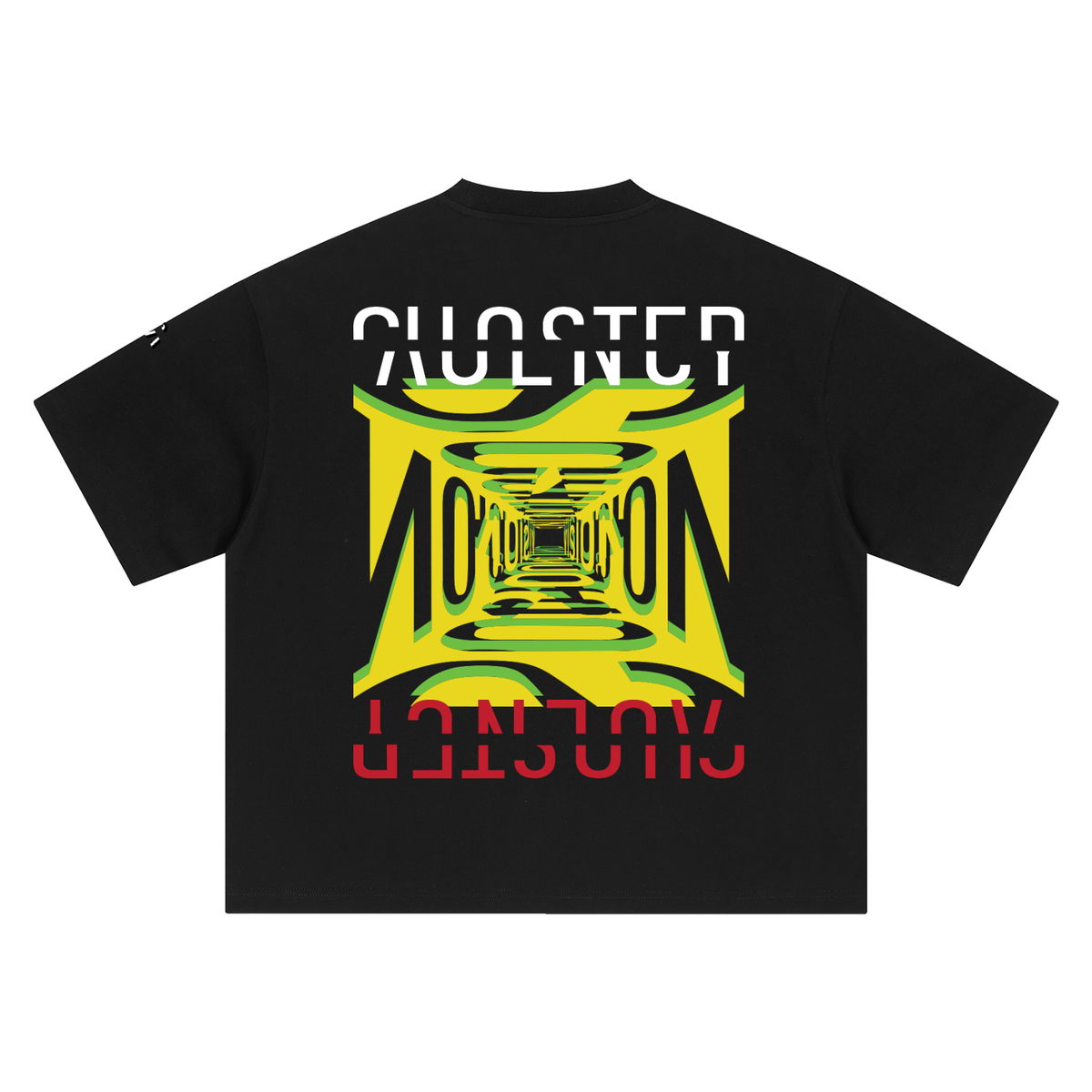 Wait For Me Tee in Black, back
