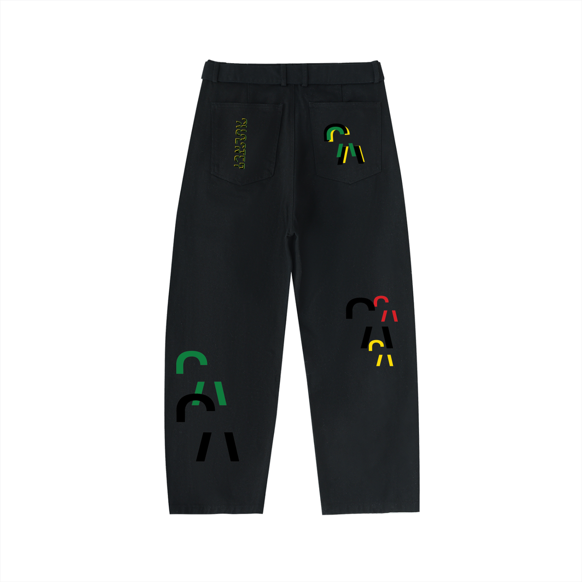 It Ain't The Money Pants in Black, back