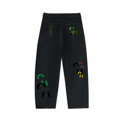 It Ain't The Money Pants in Black, back