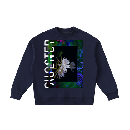 Regarde Bien Kids Crewneck in Navy Blue, front
