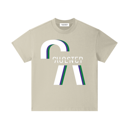 Settle Down Children Kids Tee in Sand Color, front