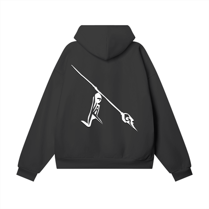 Please Believe Me Hoodie in Black Beauty, back
